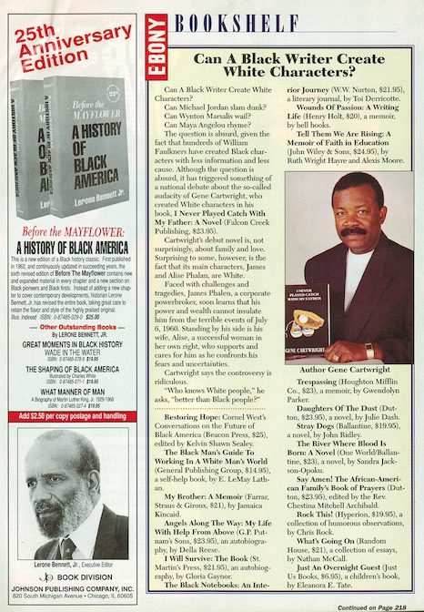 My Ebony Magazine Article